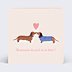 Carte de bon rétablissement Duo Chiens