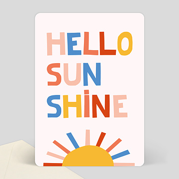 Cartes de Correspondance Claire Iglesias x Popcarte - Hello Sunshine