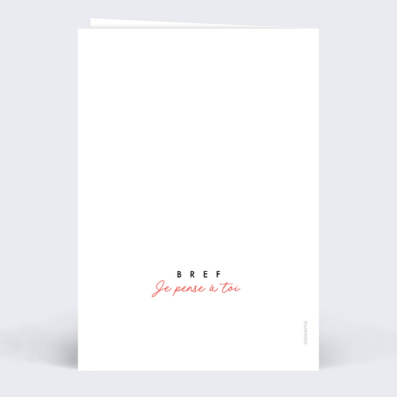 Correspondance Je pense à toi