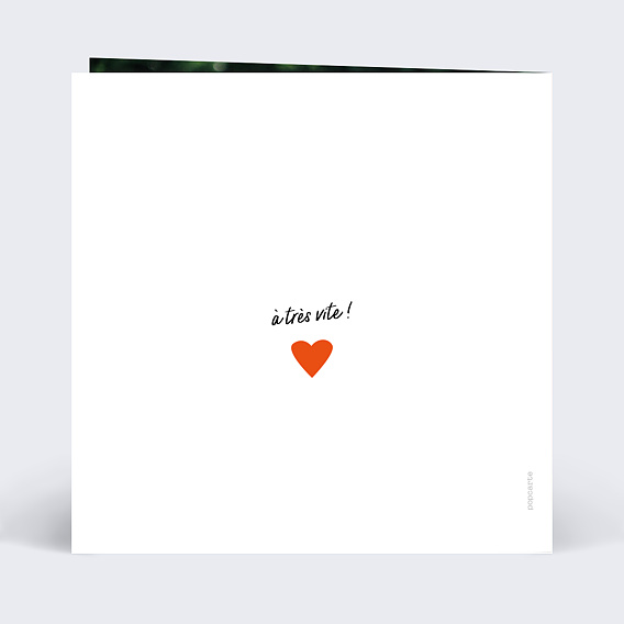 Carte bon rétablissement Marie-Lou Création - Enveloppe d'amour Verso