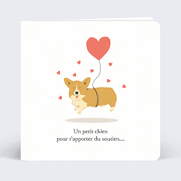 Cartes de Correspondance Corgi Love