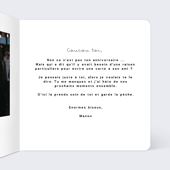 Correspondance À très vite