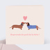 Carte amitié Duo Chiens