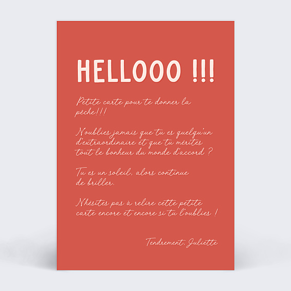 Correspondance Je m'aime