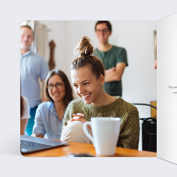 Carte de départ Bonne Route ! Intérieur Gauche