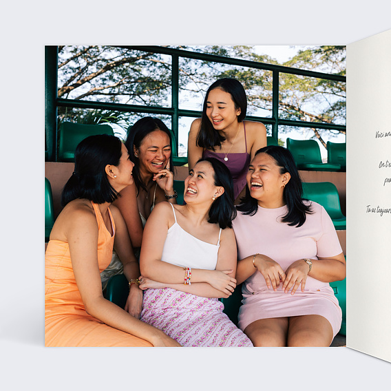 Carte amitié Deux Paresseux Intérieur Gauche