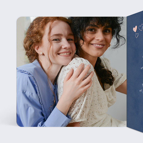 Carte bon rétablissement Envolée d'Amour Intérieur Gauche