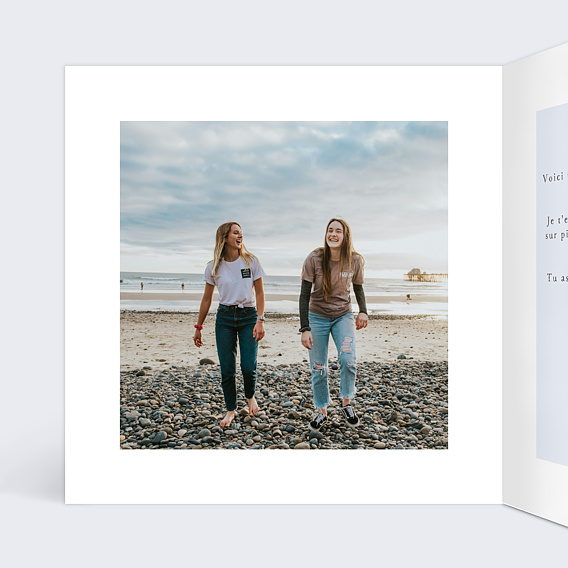 Carte bon rétablissement Je t'Aime Grand Comme ça ! Intérieur Gauche