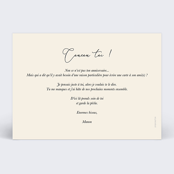Correspondance Etiquette Cœur