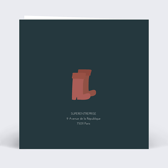 Carte de départ Retraite Jardinage Verso