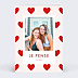 Carte amitié 1001 Coeurs