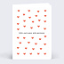 Carte amitié Motif Petit Coeur