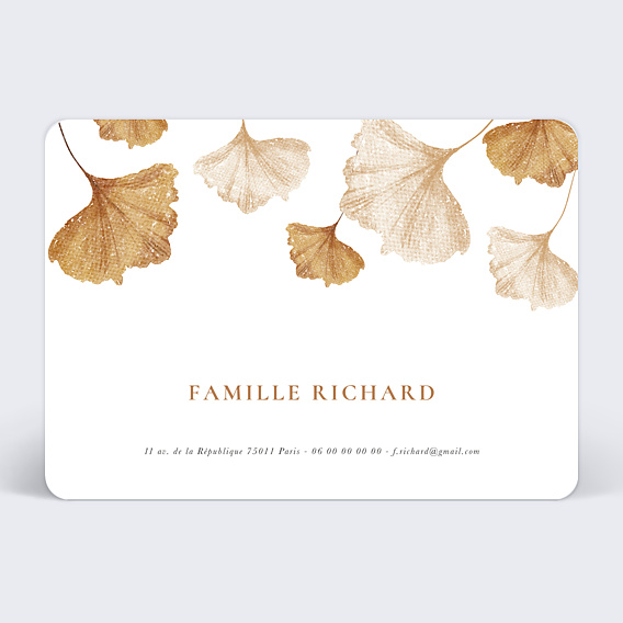 Correspondance Fleur beige