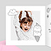 Carte amitié Coloriage Licorne Intérieur Gauche