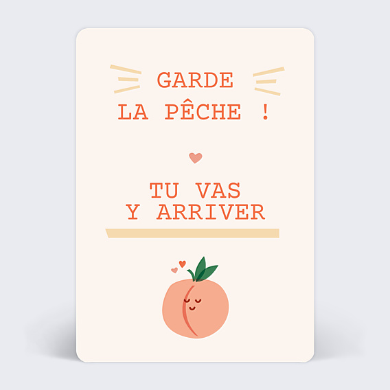 Carte de bon rétablissement Pêche