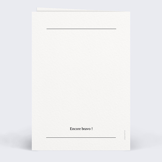 Carte amitié Edition Spéciale Verso