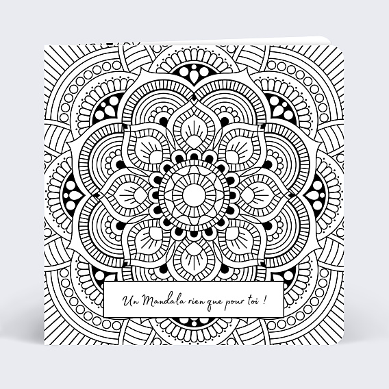 Correspondance Coloriage Mandala