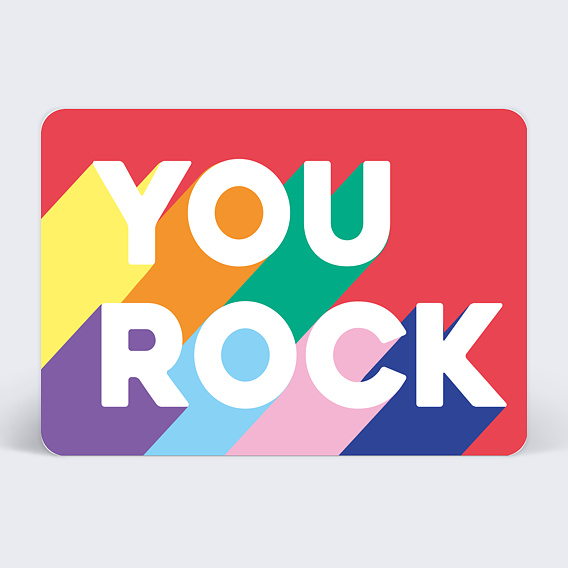 Cartes de Correspondance You Rock