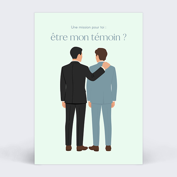Demande de témoin Mon joli témoin