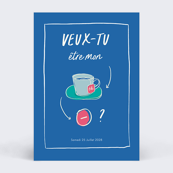 Veux-tu être mon témoin Carte – JoliCoon