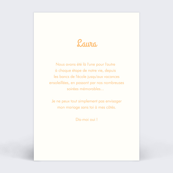 Demande de témoin Cap ma témoin Verso