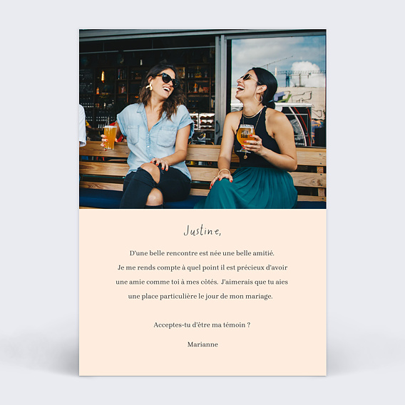 Demande de témoin Gâteau à Volonté Verso