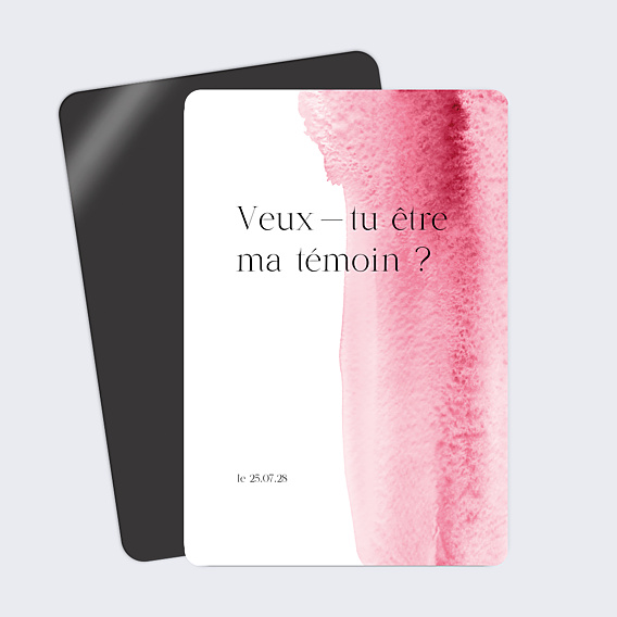 Demande de Témoin Éclat Aquarelle