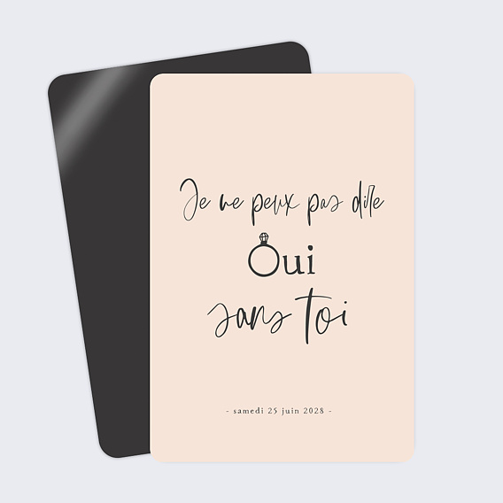 Demande de témoin Bride to Be