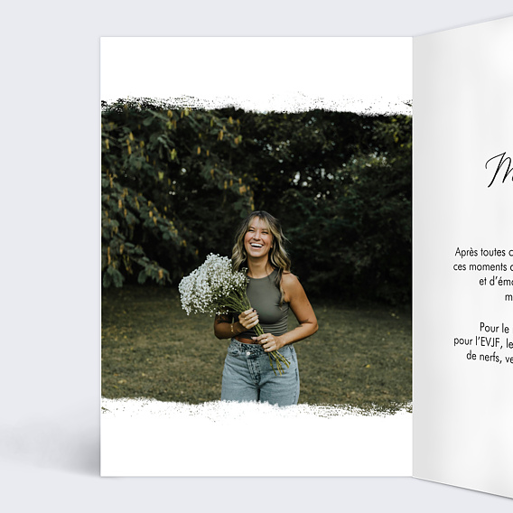 Demande de témoin Manuscrite Intérieur Gauche