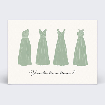 Demande de Tmoin Groupe de robes