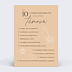 Demande de Témoin Les 10 commandements Femme