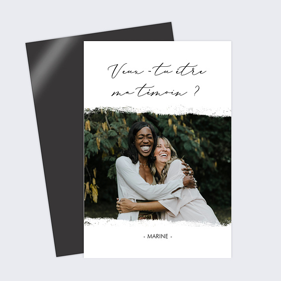 Demande de témoin Manuscrite