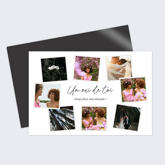 Demande de Témoin Multi Polaroids