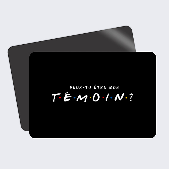 Demande de Témoin Meilleurs Amis