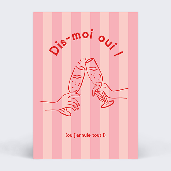 Demande de Témoin En rayure