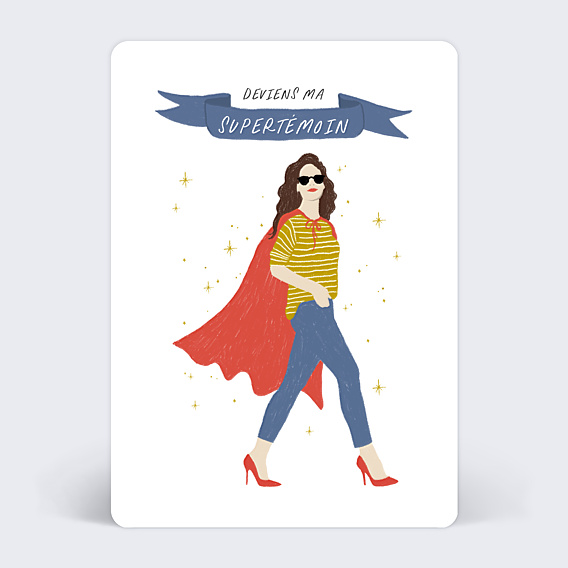 Demande de Témoin Super Témoin Femme