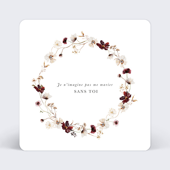 Demande de Témoin Jardin Sauvage