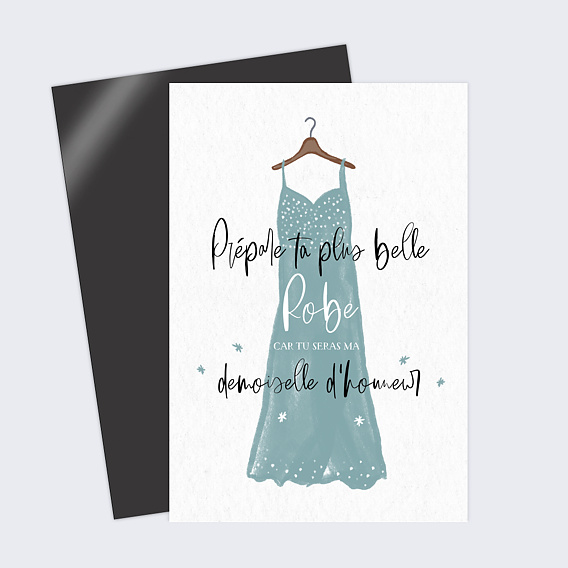 Demande de témoin Demoiselle d'Honneur