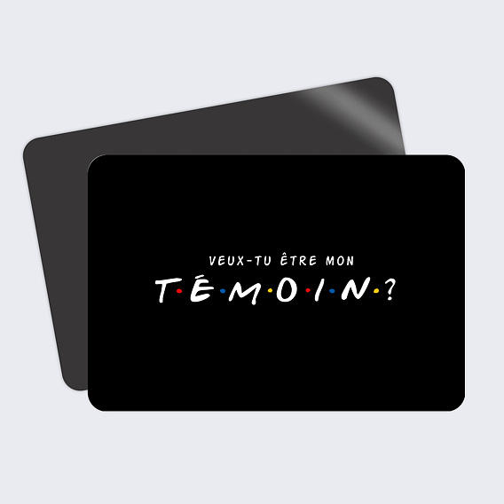 Demande de témoin Meilleurs Amis