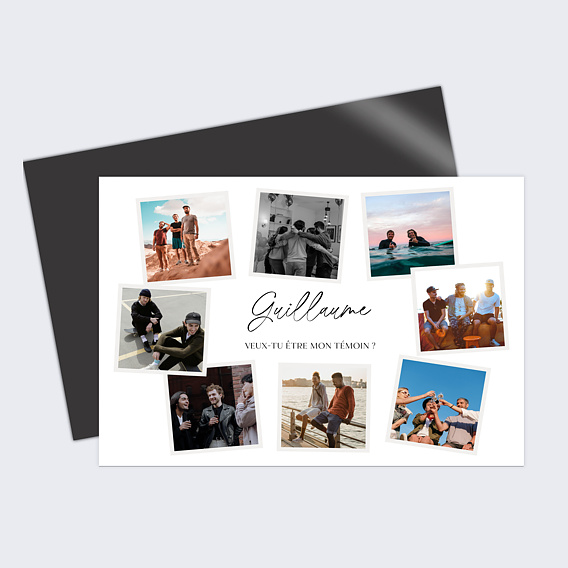 Demande de témoin Multiphoto Témoin