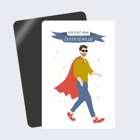 Demande de témoin Super Témoin Homme