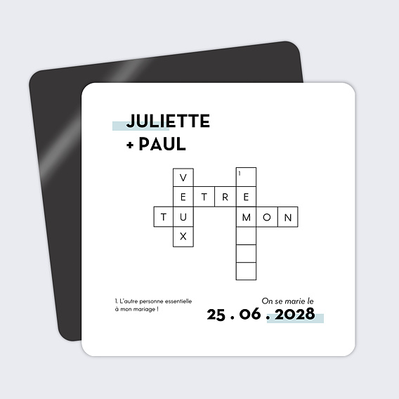 Demande de témoin Original Mots Croisés