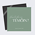 Demande de Témoin Veux-tu être mon témoin ?