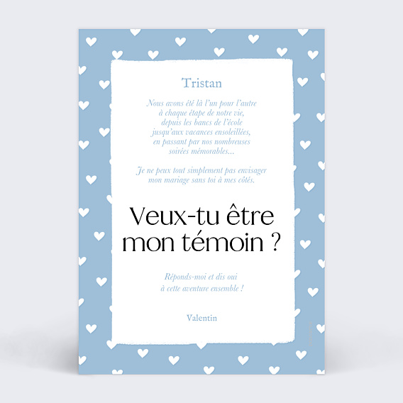 Demande de Témoin Promotion mon témoin