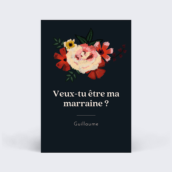 Demande parrain marraine Anémone