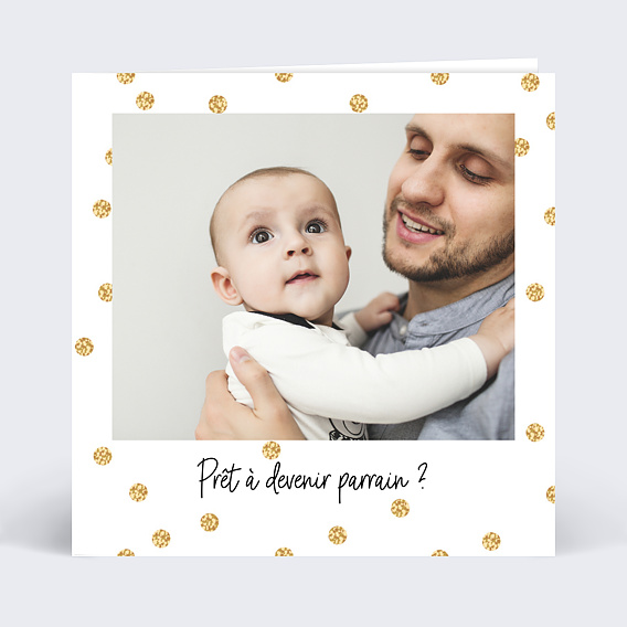 Demande parrain marraine Plumetis Ocre