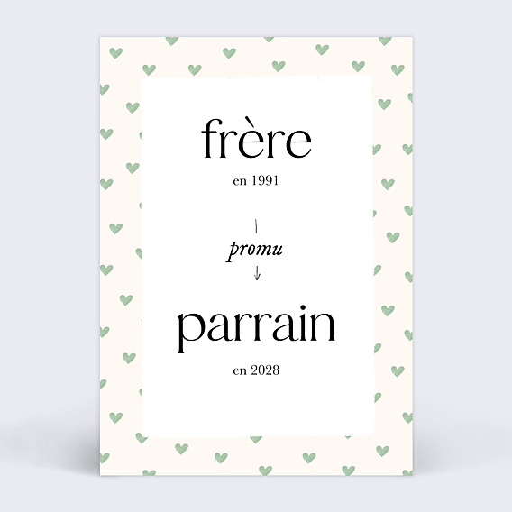 Demande parrain marraine Promotion Parrain