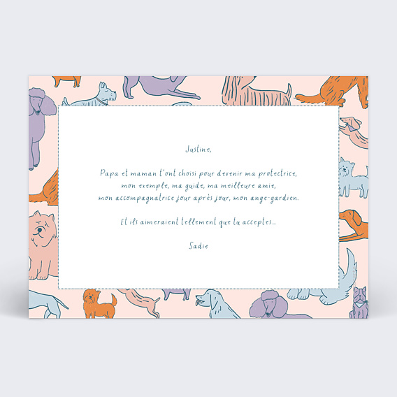 Demande parrain marraine Cherche et Trouve Marraine Verso