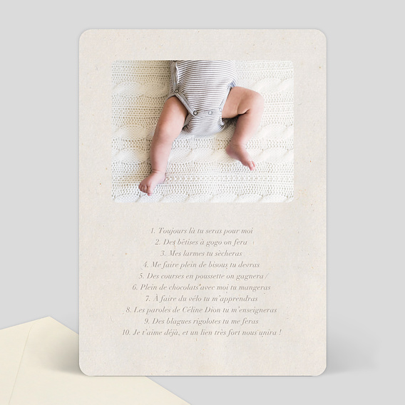 Demande parrain marraine Douceur de Lin Verso