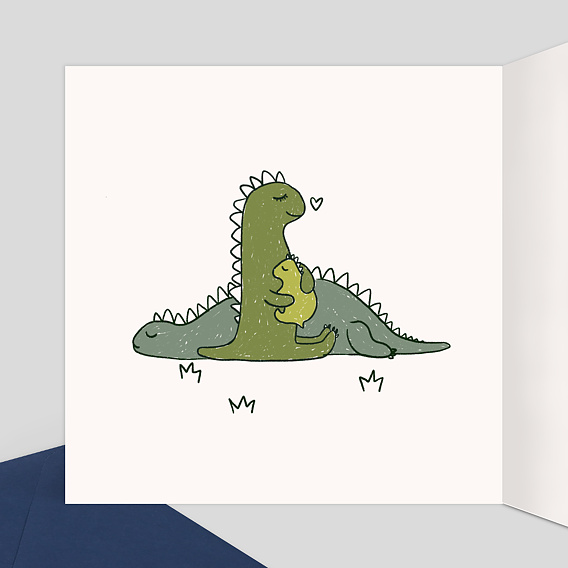 Demande parrain marraine Dinosaure Intérieur Gauche